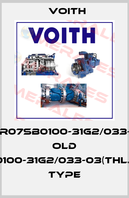 SVIR07SB0100-31G2/033-010 old type,SVIR07SB0100-31G2/033-03(THL.5902800411)new type Voith