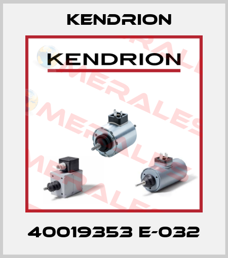 40019353 E-032 Kendrion