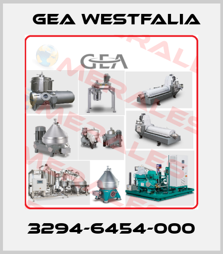 3294-6454-000 Gea Westfalia