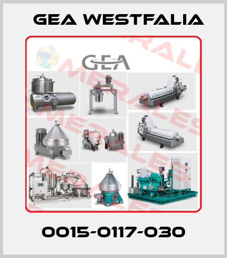 0015-0117-030 Gea Westfalia