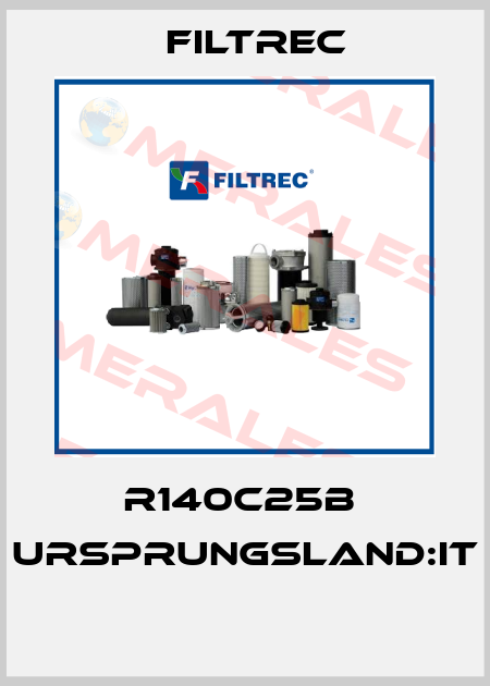 R140C25B  Ursprungsland:IT  Filtrec