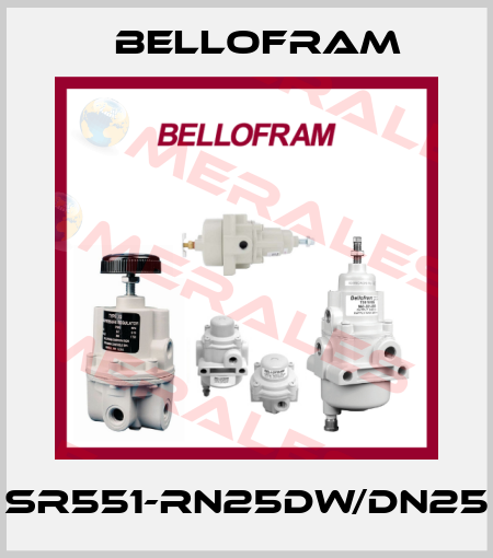 SR551-RN25DW/DN25 Bellofram