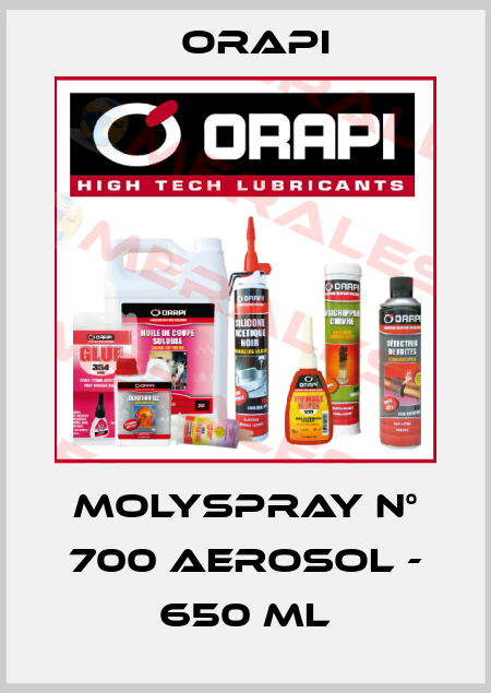 MOLYSPRAY N° 700 Aerosol - 650 ml Orapi