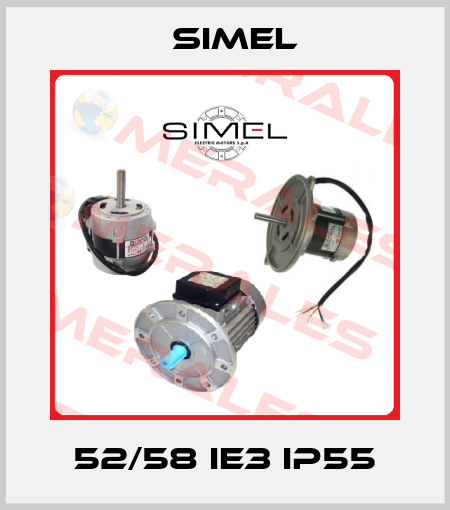 52/58 IE3 IP55 Simel