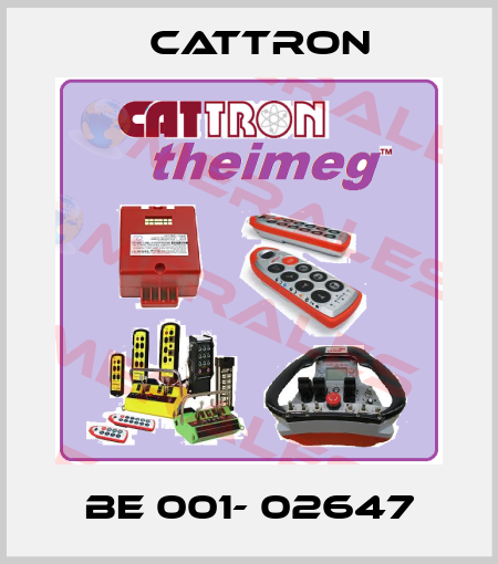 BE 001- 02647 Cattron
