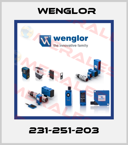231-251-203 Wenglor