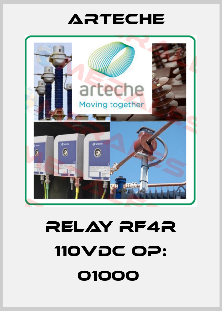 RELAY RF4R 110VDC OP: 01000  Arteche
