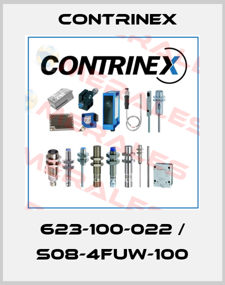 623-100-022 / S08-4FUW-100 Contrinex