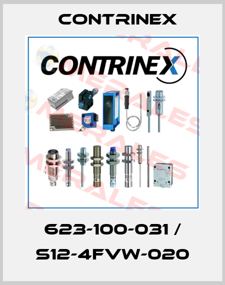 623-100-031 / S12-4FVW-020 Contrinex