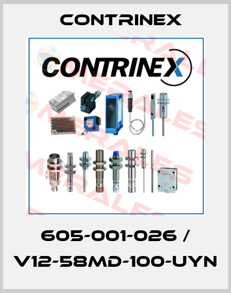 605-001-026 / V12-58MD-100-UYN Contrinex