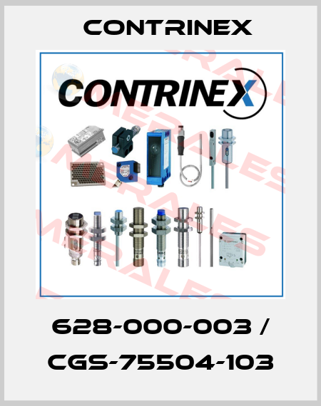 628-000-003 / CGS-75504-103 Contrinex