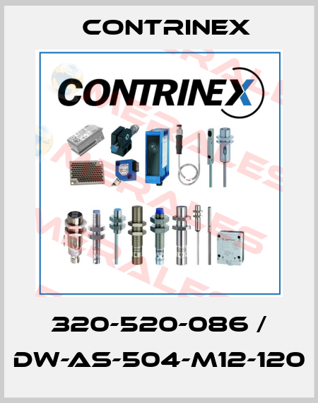 320-520-086 / DW-AS-504-M12-120 Contrinex