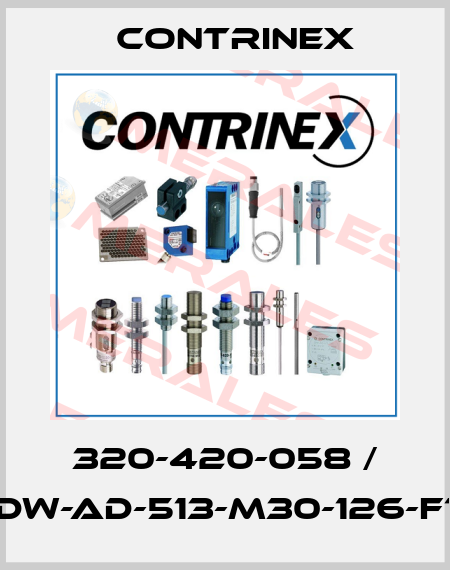 320-420-058 / DW-AD-513-M30-126-F1 Contrinex
