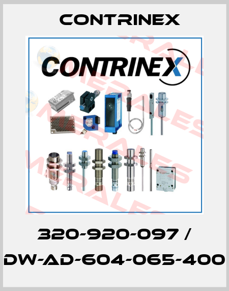 320-920-097 / DW-AD-604-065-400 Contrinex