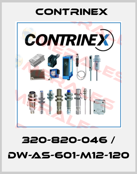 320-820-046 / DW-AS-601-M12-120 Contrinex