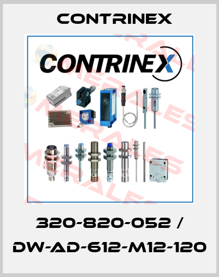 320-820-052 / DW-AD-612-M12-120 Contrinex
