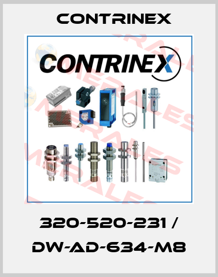320-520-231 / DW-AD-634-M8 Contrinex