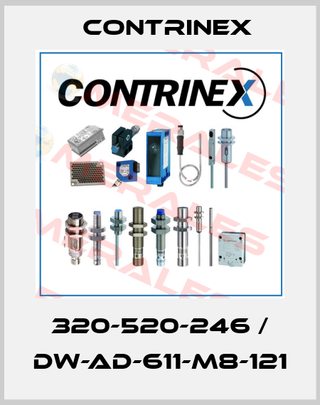 320-520-246 / DW-AD-611-M8-121 Contrinex