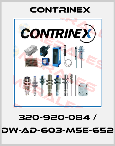 320-920-084 / DW-AD-603-M5E-652 Contrinex