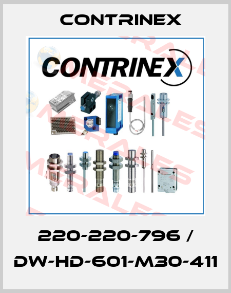 220-220-796 / DW-HD-601-M30-411 Contrinex