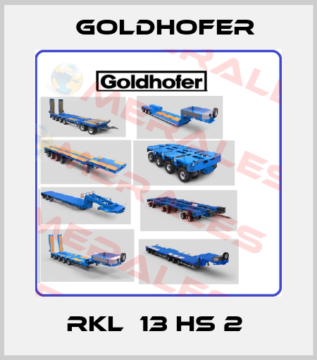 RKL  13 HS 2  Goldhofer
