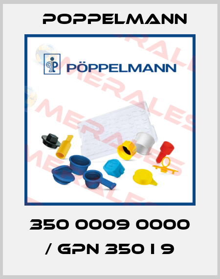 350 0009 0000 / GPN 350 I 9 Poppelmann