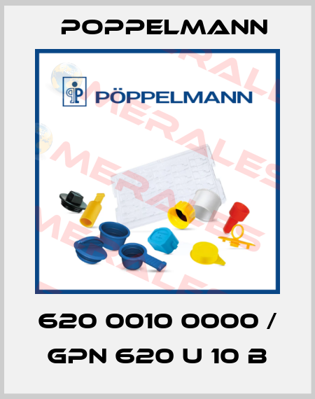 620 0010 0000 / GPN 620 U 10 B Poppelmann
