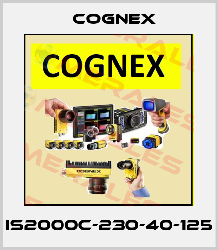 IS2000C-230-40-125 Cognex