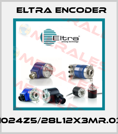 EH80C1024Z5/28L12X3MR.037+445 Eltra Encoder