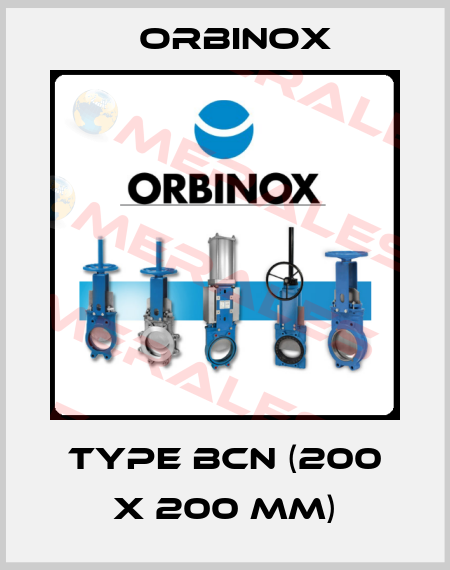 Type BCN (200 x 200 mm) Orbinox