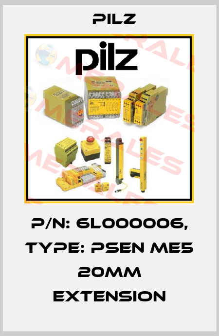 p/n: 6L000006, Type: PSEN me5 20mm extension Pilz
