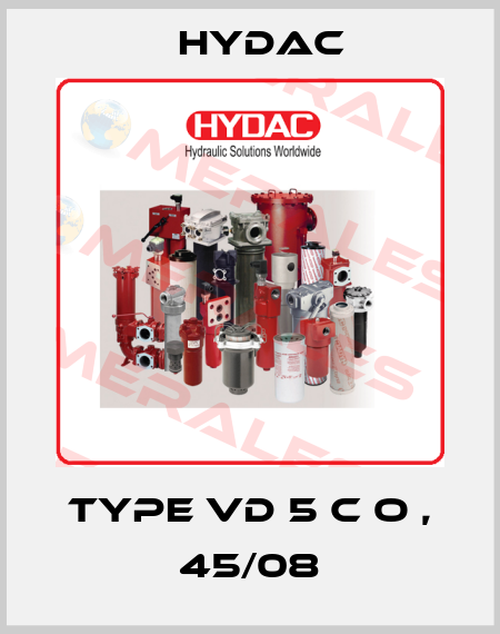 Type VD 5 c o , 45/08 Hydac