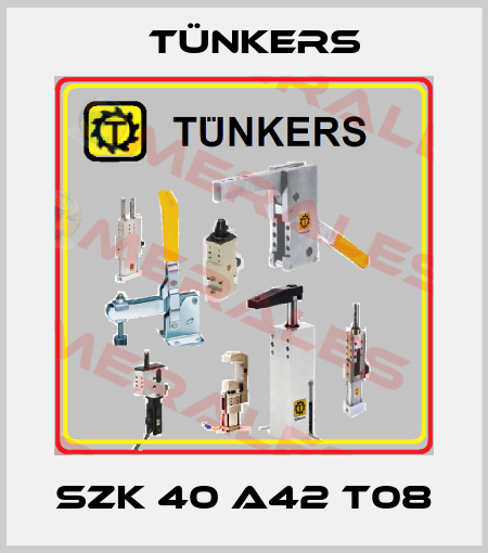 SZK 40 A42 T08 Tünkers