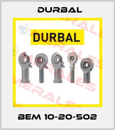 BEM 10-20-502 Durbal