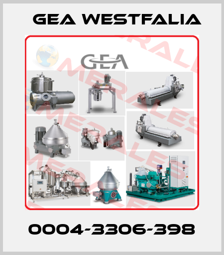0004-3306-398 Gea Westfalia