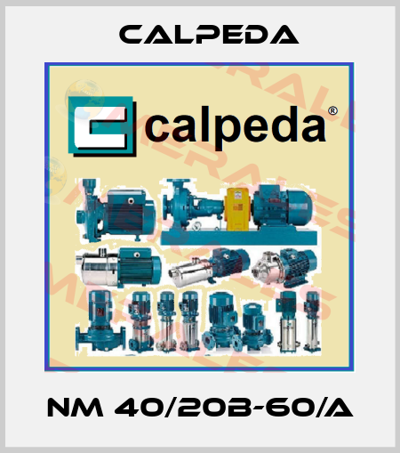 NM 40/20B-60/A Calpeda