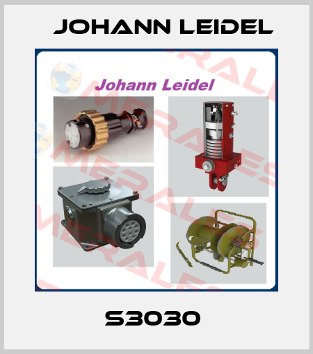 S3030  Johann Leidel