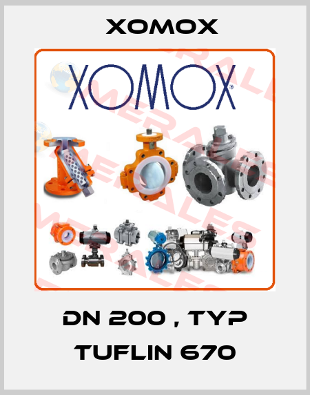 DN 200 , Typ TUFLIN 670 Xomox