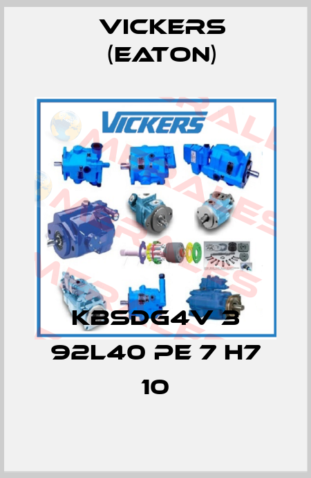 KBSDG4V 3 92L40 PE 7 H7 10 Vickers (Eaton)