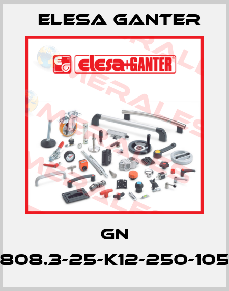 GN 808.3-25-K12-250-105 Elesa Ganter