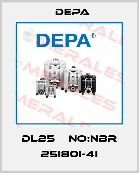 DL25 ‑ NO:NBR 25I80I-4I Depa