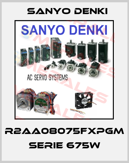 r2aa08075fxpgm Serie 675W Sanyo Denki