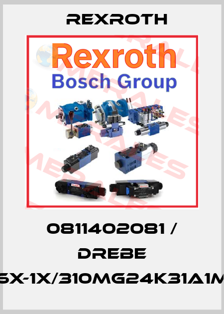 0811402081 / DREBE 6X-1X/310MG24K31A1M Rexroth