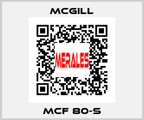 MCF 80-S McGill