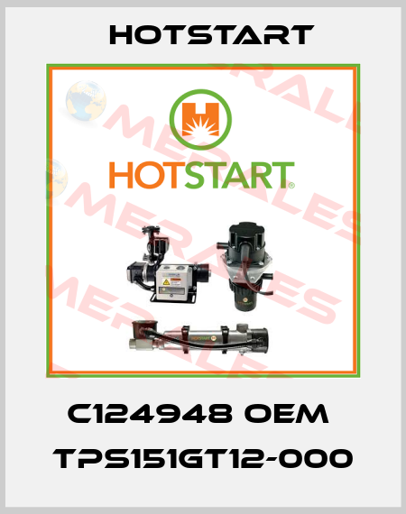 C124948 OEM  TPS151GT12-000 Hotstart