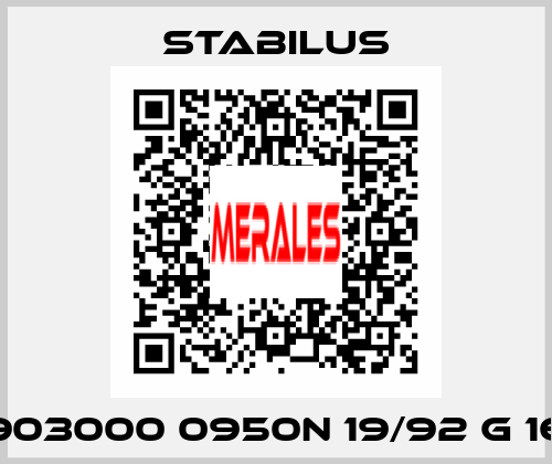 903000 0950N 19/92 G 16 Stabilus