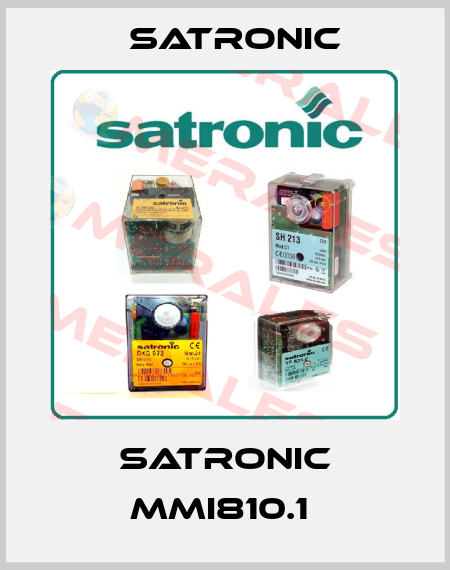 Satronic MMI810.1  Satronic