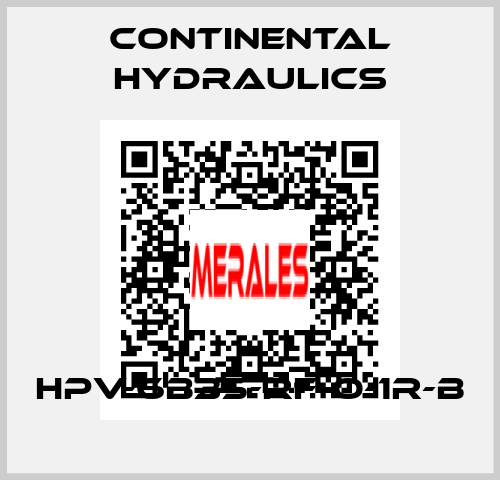 HPV-6B35-RF-O-1R-B Continental Hydraulics