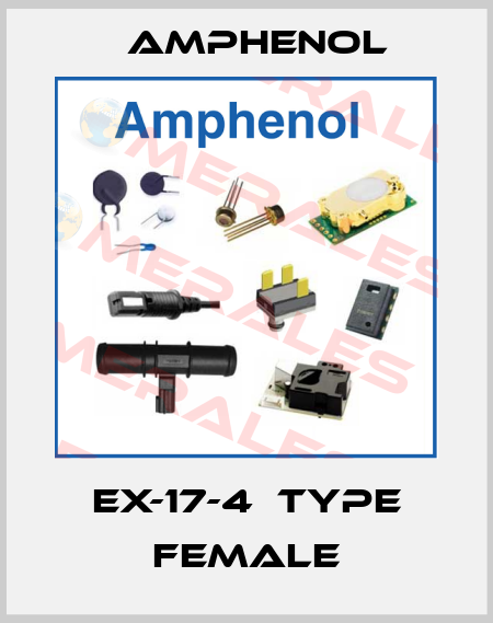 EX-17-4  TYPE FEMALE Amphenol