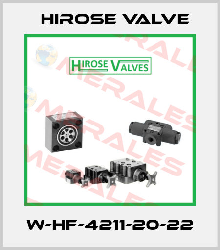 W-HF-4211-20-22 Hirose Valve